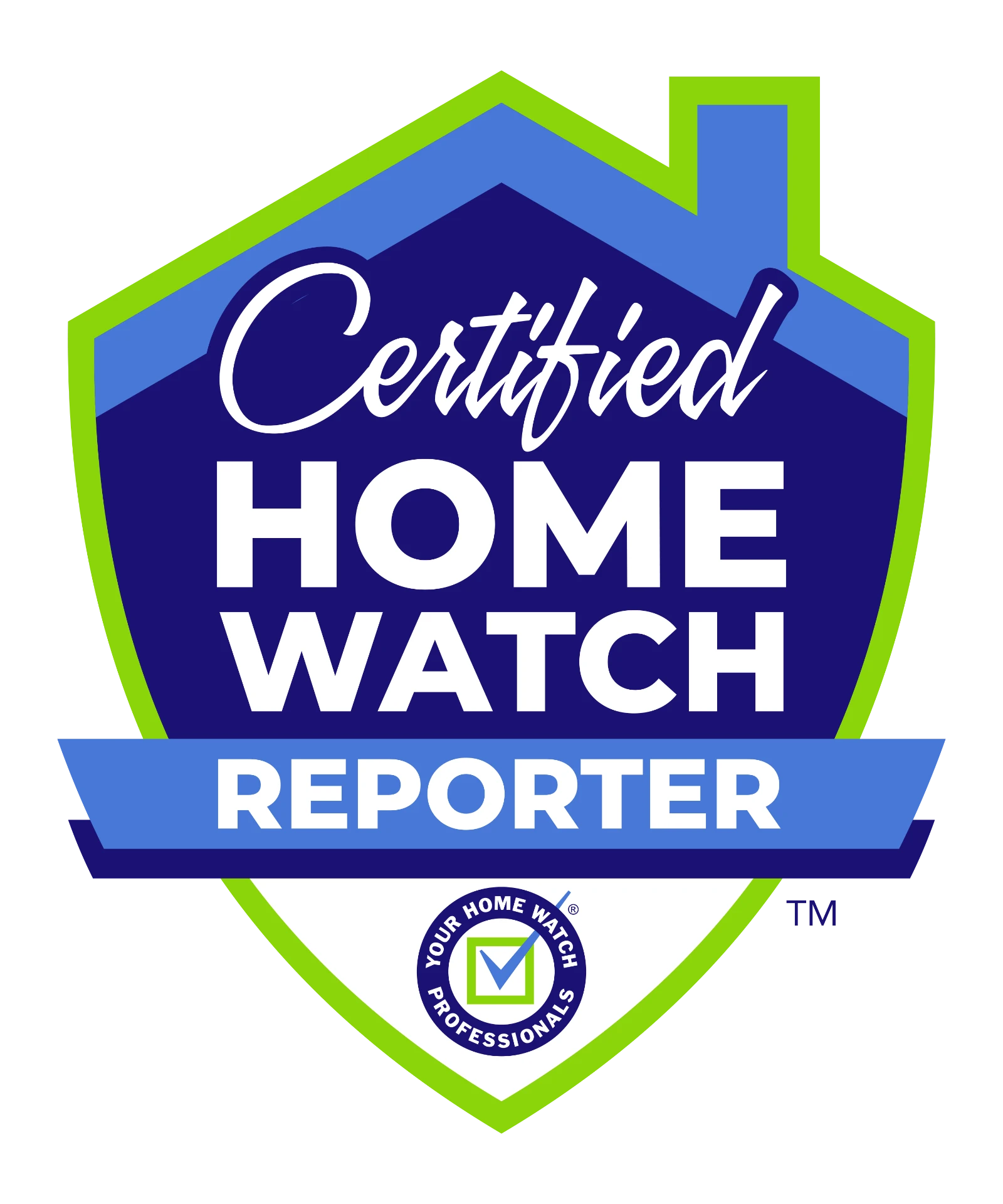 Certified Home Watch Reporter logo